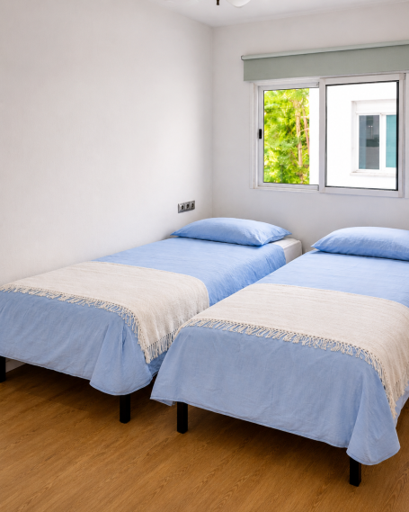 Segundo dormitorio con 2 camas